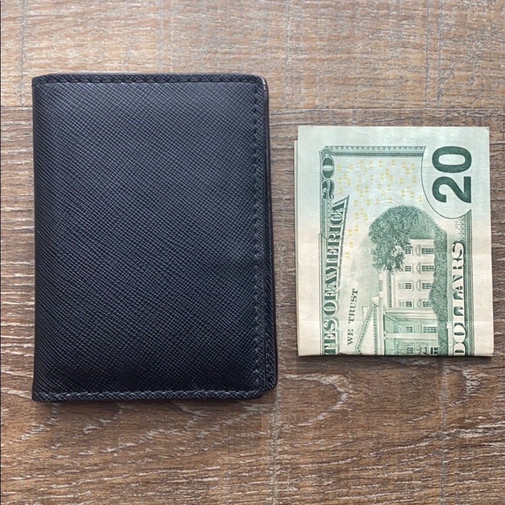 Jack Spade Leather Wallet Black